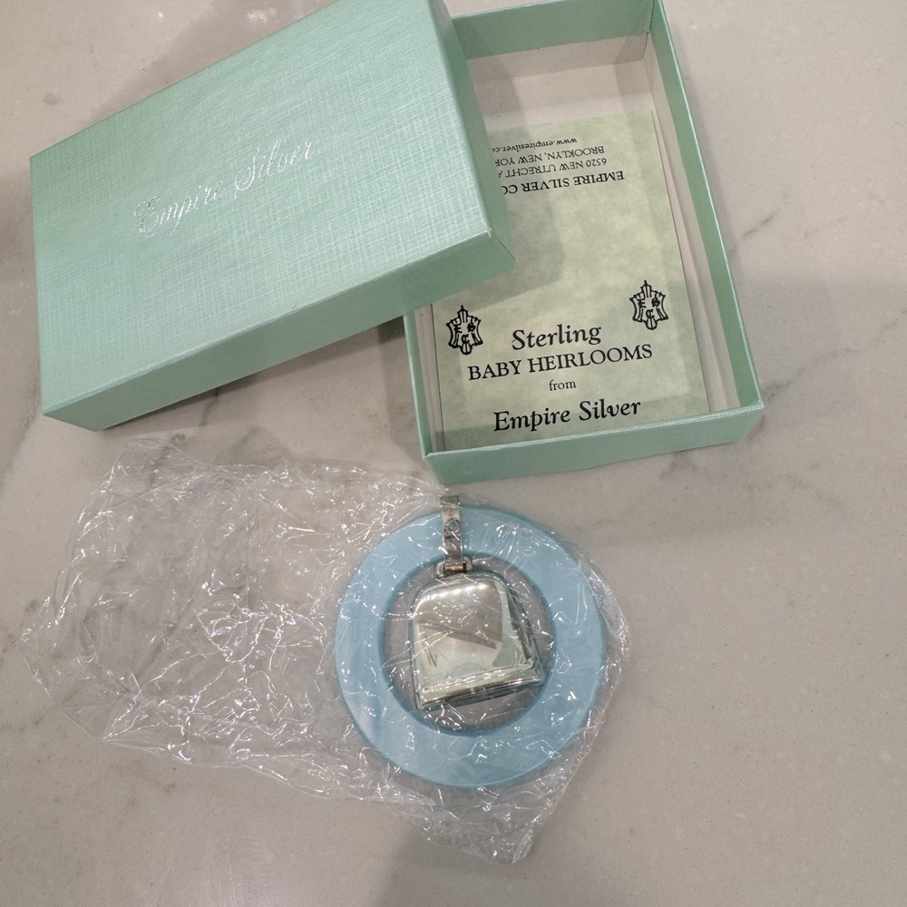Empire Silver teething ring